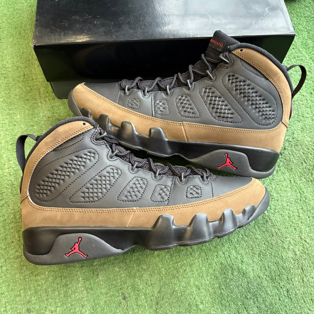 Jordan Olive 9s Size 11.5