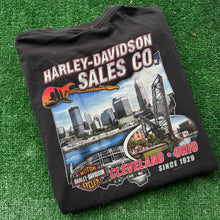 Load image into Gallery viewer, Vintage Harley Davidson Cleveland Tee Size L
