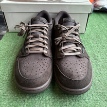 Load image into Gallery viewer, Jordan Travis Scott Velvet Brown Low 1s Size 11.5
