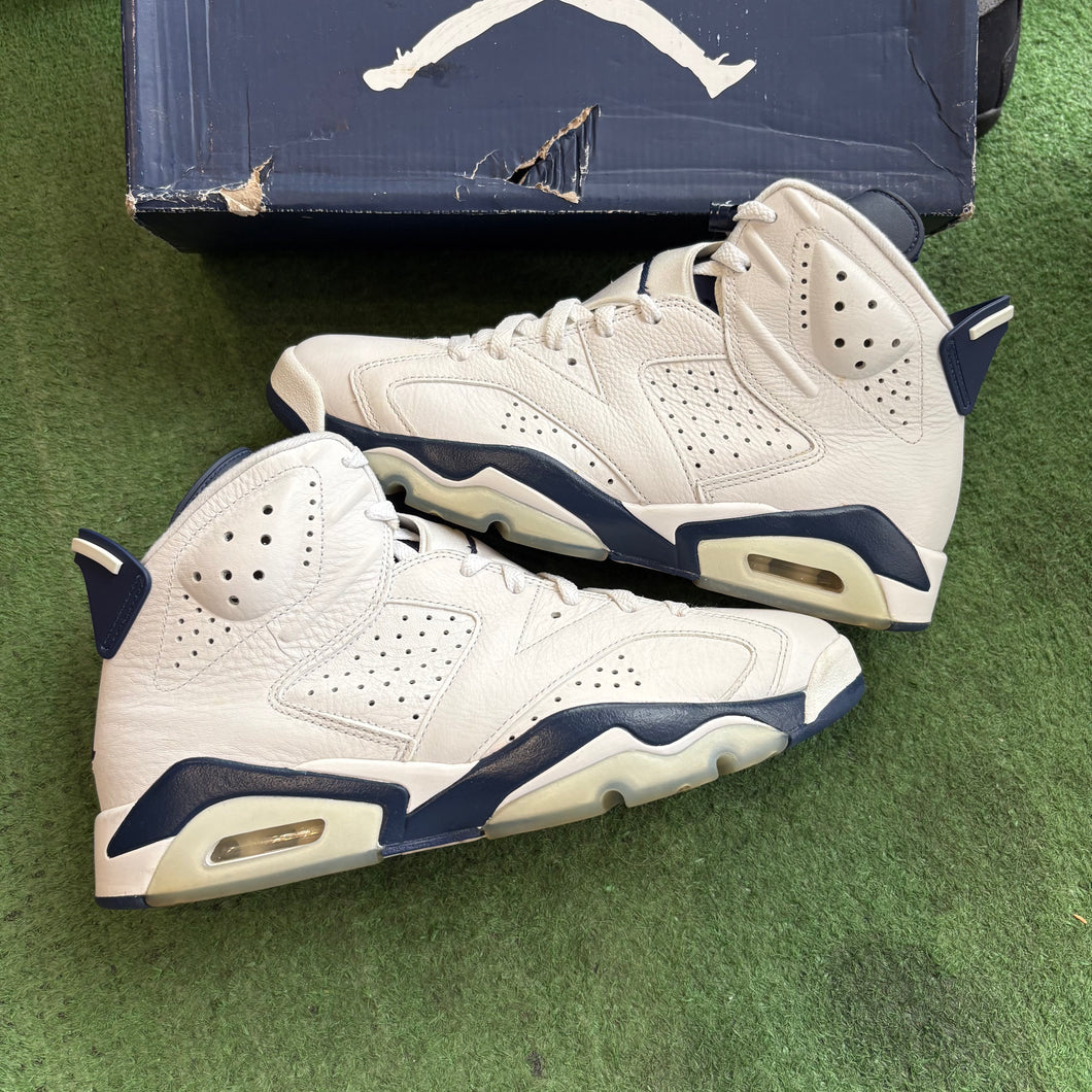 Jordan Midnight Navy 6s Size 9.5