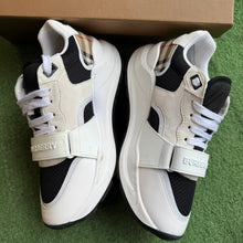 Load image into Gallery viewer, Burberry Check Sneakers Size 40
