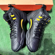 Load image into Gallery viewer, Jordan Black Taxi 12s Size 8
