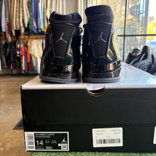 Load image into Gallery viewer, Jordan Black Patent 17s Size 14
