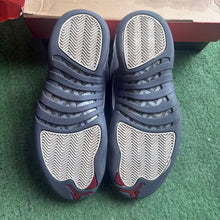Load image into Gallery viewer, Jordan White Dark Grey 12s Size 9
