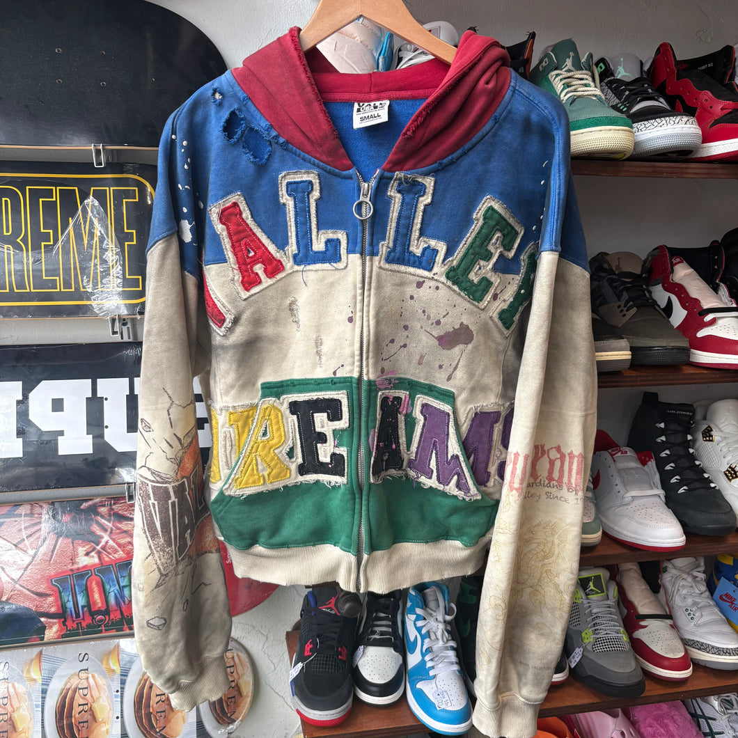 Vale Zip Up Hoodie Size S