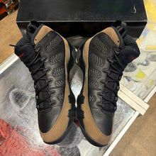 Load image into Gallery viewer, Jordan Olive 9s Size 10.5

