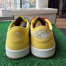 Load image into Gallery viewer, Jordan Travis Scott Canary Yellow Low 1s Size 9.5W/8M
