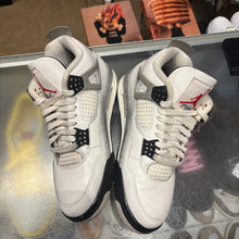 Load image into Gallery viewer, Jordan White Cement 4s Size 8
