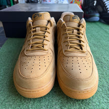 Load image into Gallery viewer, Nike Wheat Low Air Force 1s Size 10.5
