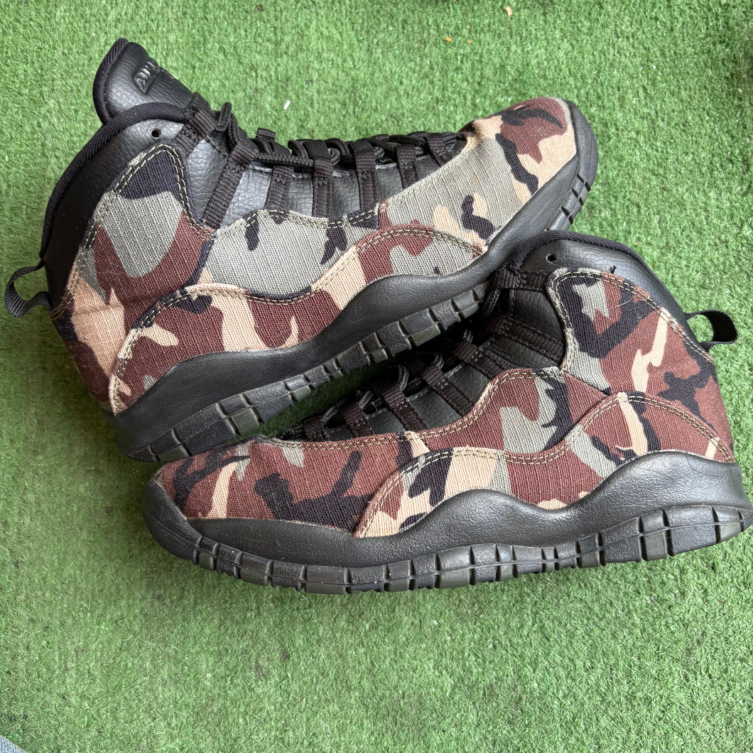 Jordan Camo 10s Size 8.5