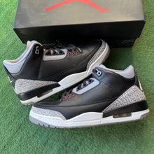 Load image into Gallery viewer, Jordan Black Cement 3s Size 11.5
