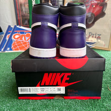 Load image into Gallery viewer, Jordan Court Purple 2.0 1s Size 10.5
