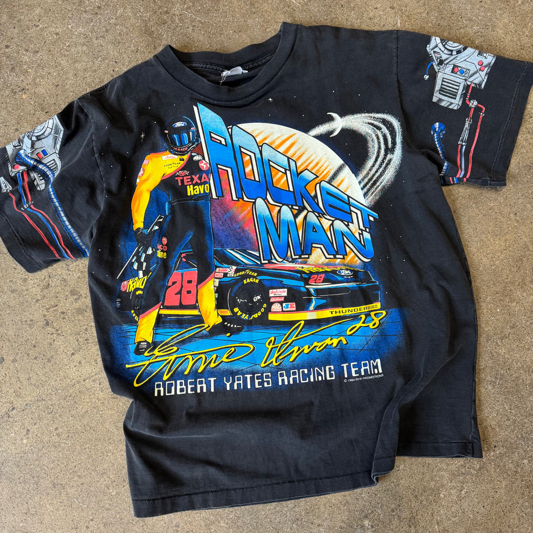Vintage NASCAR Rocket Man Tee Size XL