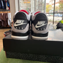 Load image into Gallery viewer, Jordan Black Cement 3s Size 12
