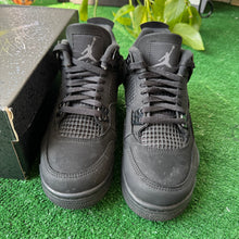 Load image into Gallery viewer, Jordan Black Cat 4s Size 7Y
