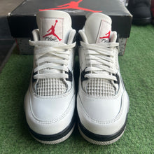 Load image into Gallery viewer, Jordan White Cement 4s Size 6Y
