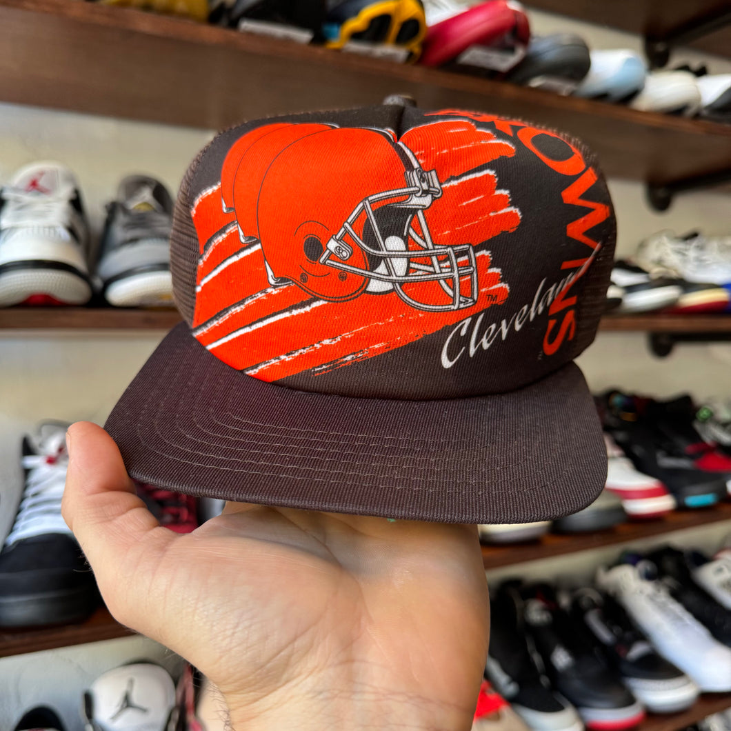 Vintage Cleveland Browns New Era Trucker Hat