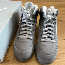 Load image into Gallery viewer, Jordan Wolf Grey 5s Size 10
