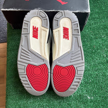 Load image into Gallery viewer, Jordan Reimagined White Cement 3s Size 9.5
