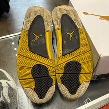 Load image into Gallery viewer, Jordan Vivid Sulfur 4s Size 12W/10.5M
