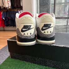 Load image into Gallery viewer, Jordan Reimagined White Cement 3s Size 9.5
