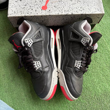 Load image into Gallery viewer, Jordan Reimagined Bred 4s Size 9.5
