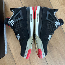 Load image into Gallery viewer, Jordan Bred 4s Size 9.5
