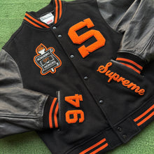 Load image into Gallery viewer, Supreme Varsity Jacket Size L

