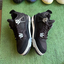 Load image into Gallery viewer, Jordan Black Canvas 4s Size 5.5Y
