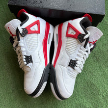 Load image into Gallery viewer, Jordan Red Cement 4s Size 8.5
