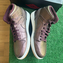 Load image into Gallery viewer, Jordan Deep Burgundy Mid Nouveau 1s Size 9
