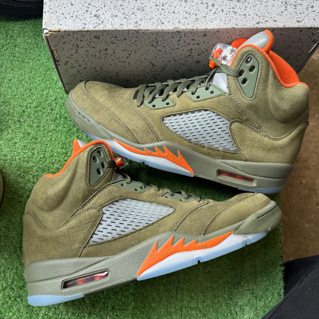 Jordan Olive 5s Size 12