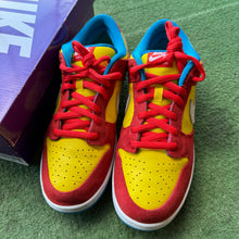 Load image into Gallery viewer, Nike SB Bart Simpson Low Dunks Size 11.5
