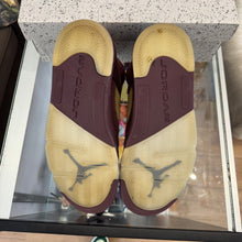 Load image into Gallery viewer, Jordan Burgundy 5s Size 10.5
