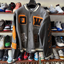 Load image into Gallery viewer, Off White Varsity Jacket Size XXL
