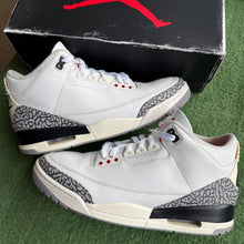 Load image into Gallery viewer, Jordan Reimagined White Cement 3s Size 11
