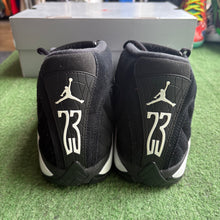Load image into Gallery viewer, Jordan Black White 14s Size 10.5
