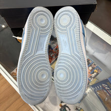 Load image into Gallery viewer, Nike Psychic Blue Patent Air Force 1s Size 13
