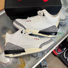 Load image into Gallery viewer, Jordan Reimagined White Cement 3s Size 6Y
