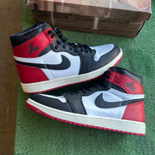 Load image into Gallery viewer, Jordan Reimagined Black Toe 1s Size 10.5
