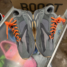 Load image into Gallery viewer, Yeezy Teal Blue 700s Size 9.5
