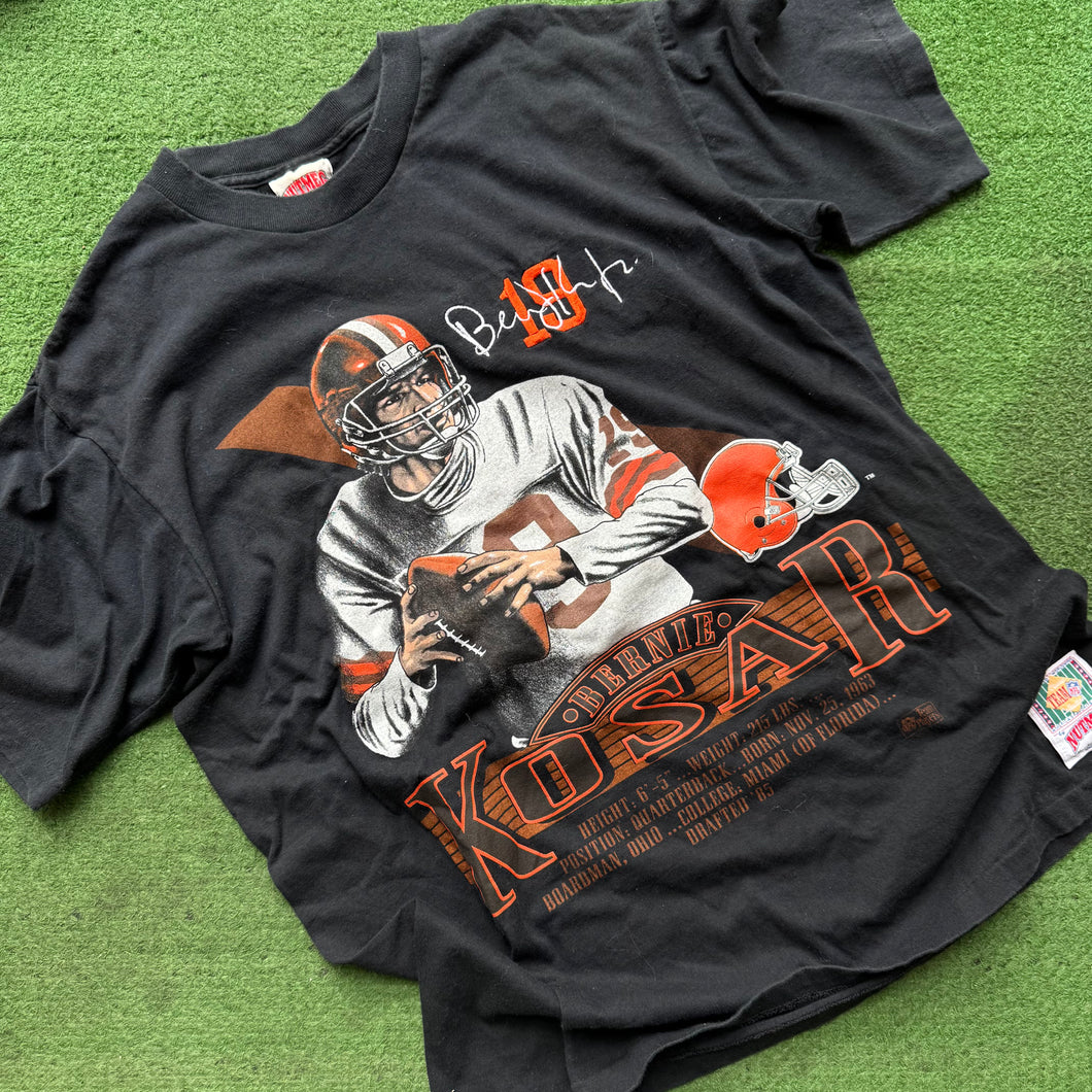 Vintage Cleveland Browns Bernie Kosar Tee Size L