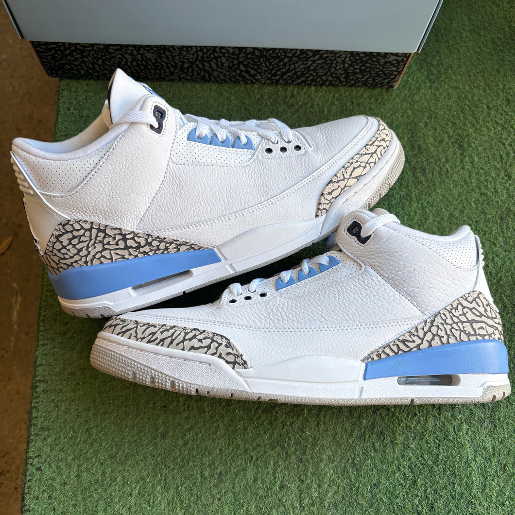 Jordan UNC 3s Size 11.5