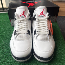 Load image into Gallery viewer, Jordan White Cement 4s Size 10.5
