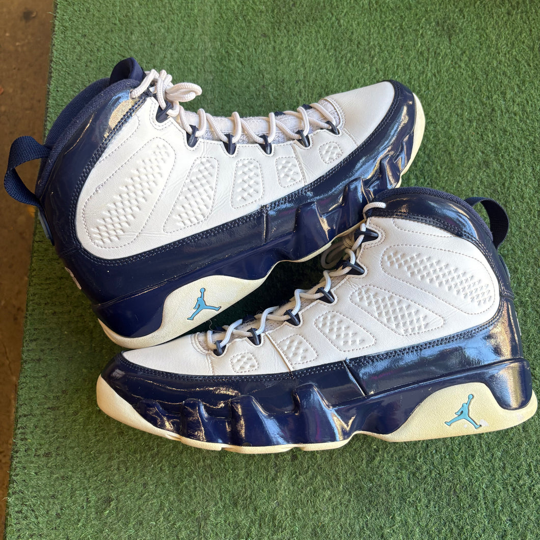Jordan Obsidian 9s Size 10