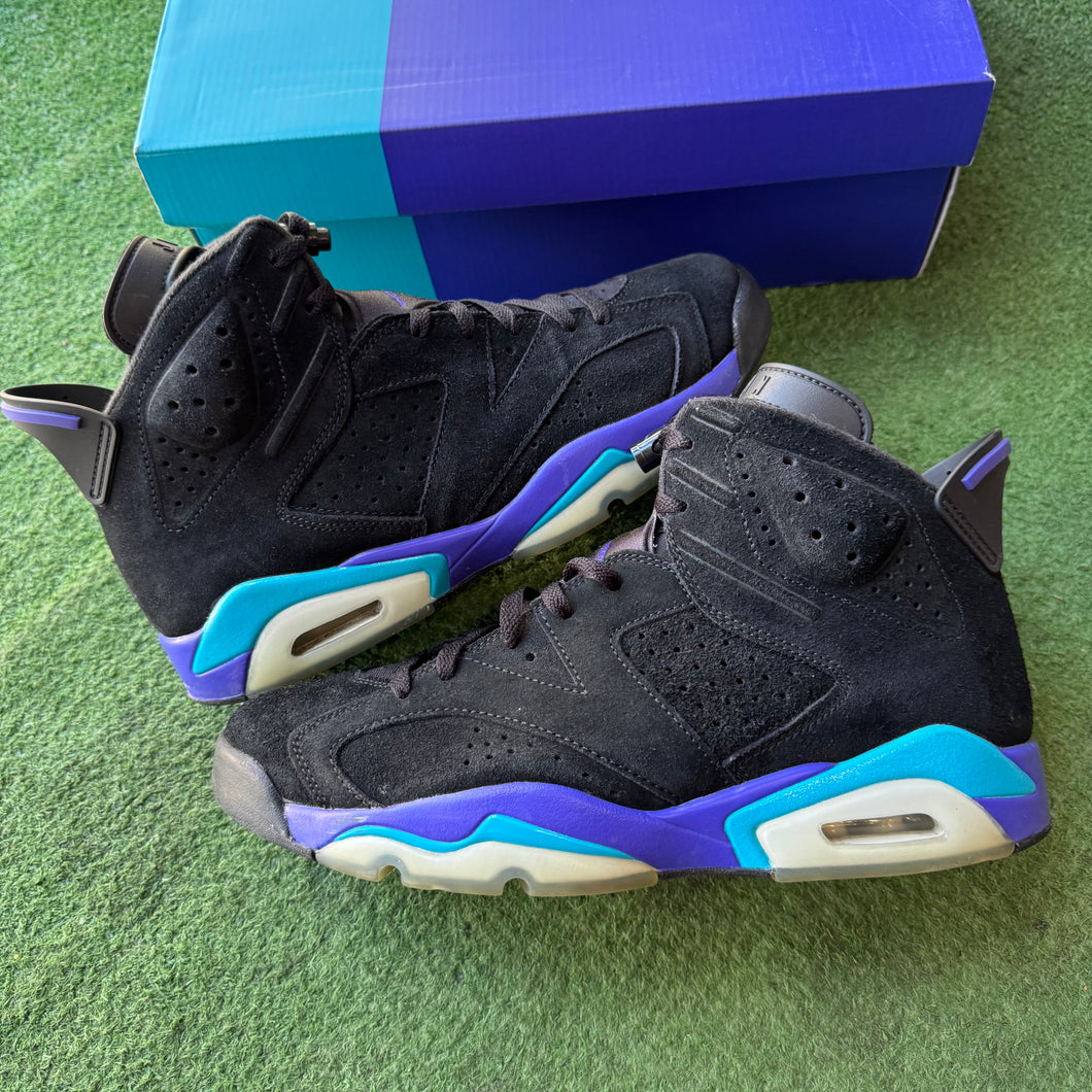 Jordan Aqua 6s Size 10.5