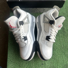 Load image into Gallery viewer, Jordan White Cement 4s Size 6Y
