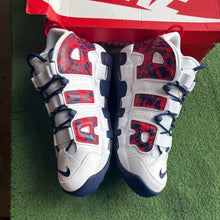 Load image into Gallery viewer, Nike USA Uptempos Size 13
