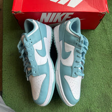 Load image into Gallery viewer, Nike Denim Turquoise Low Dunks Size 13
