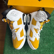 Load image into Gallery viewer, Jordan Yellow Ochre 6s Size 9
